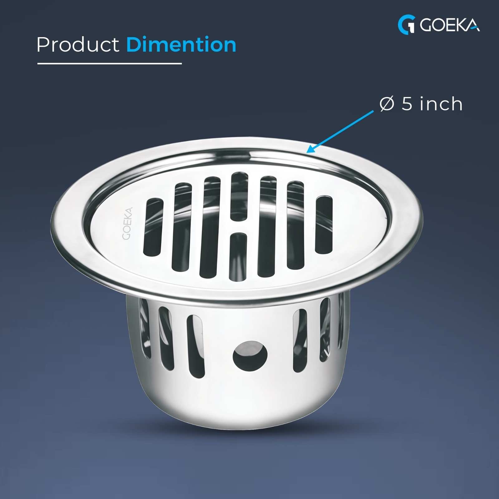 SS 304 floor grating for bathroom drainage