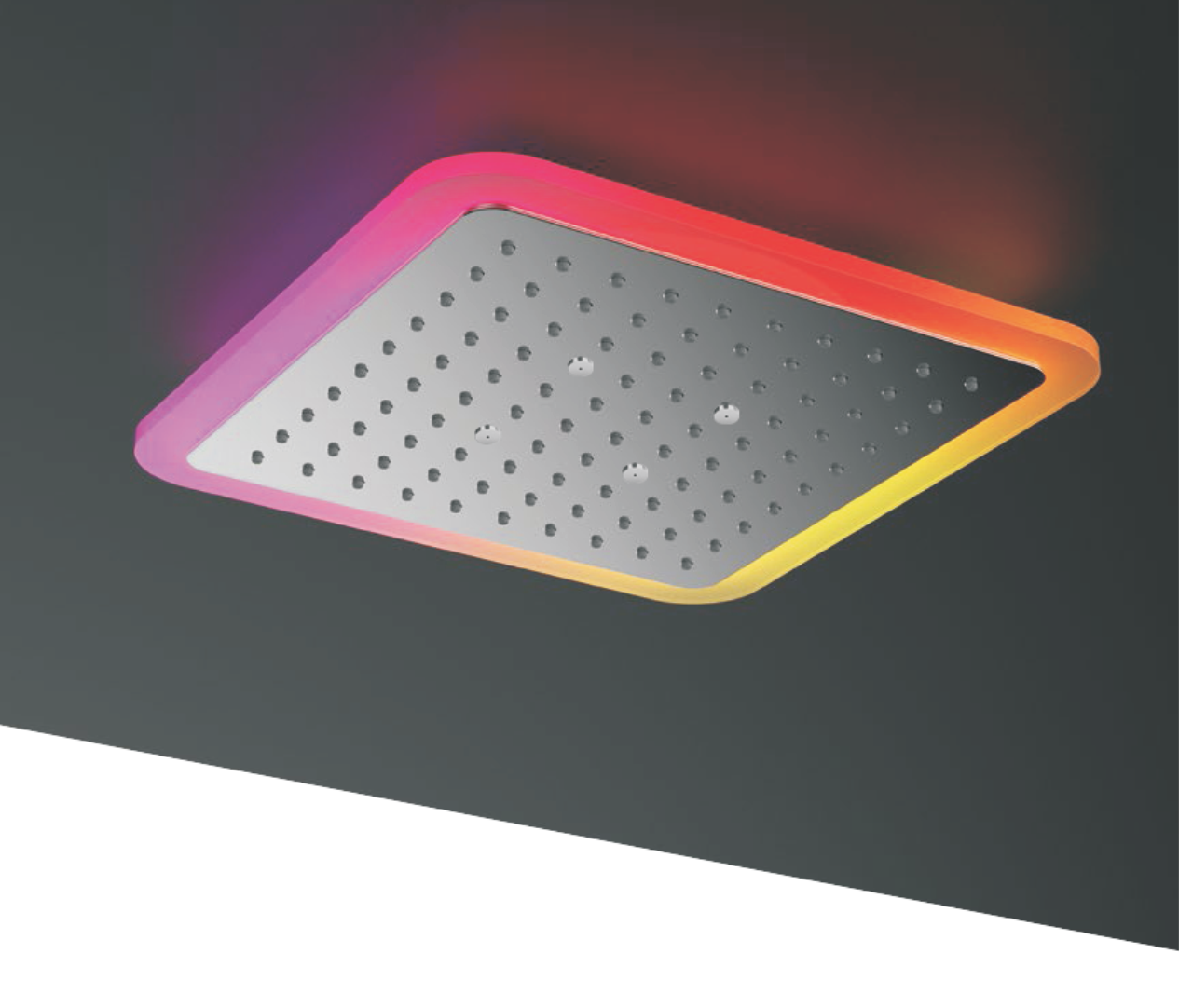 CEILING RAIN SHOWER WITH RUNNING LED (2 FUNCTION) 8235 (350mm x 350mm) (Copy)