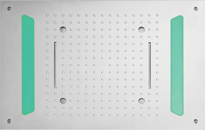 LED CEILING RAIN SHOWER 3 FUNCTION 8270 Chrome (650mm x 450mm)