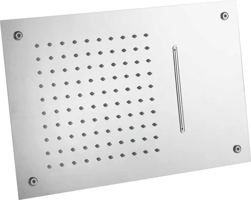 CEILING RAIN SHOWER TWO FUNCTION 8277 Chrome (480mm X 330mm)