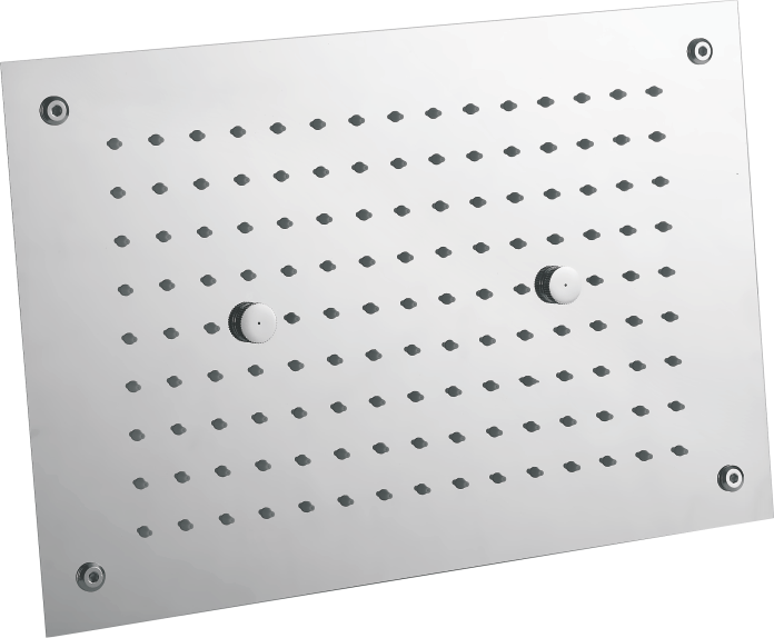 CEILING RAIN SHOWER TWO FUNCTION 8278 Chrome (380mm X 250mm)