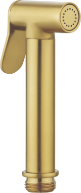 Sleek Brass Health Faucet with Flexible Hose & Hook HF-1020 BG