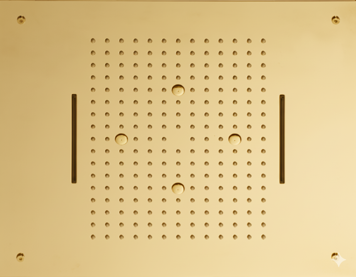 CEILING RAIN SHOWERS SS 304 THREE FUNCTION 8279G (500mm X 550mm)