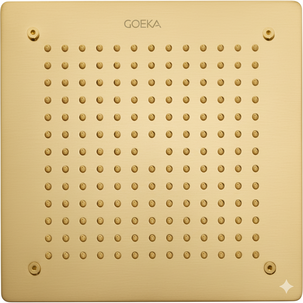 CEILING RAIN SHOWER (SS 304) SINGLE FUNCTION GK-6060 BG  (600mm X 600mm)