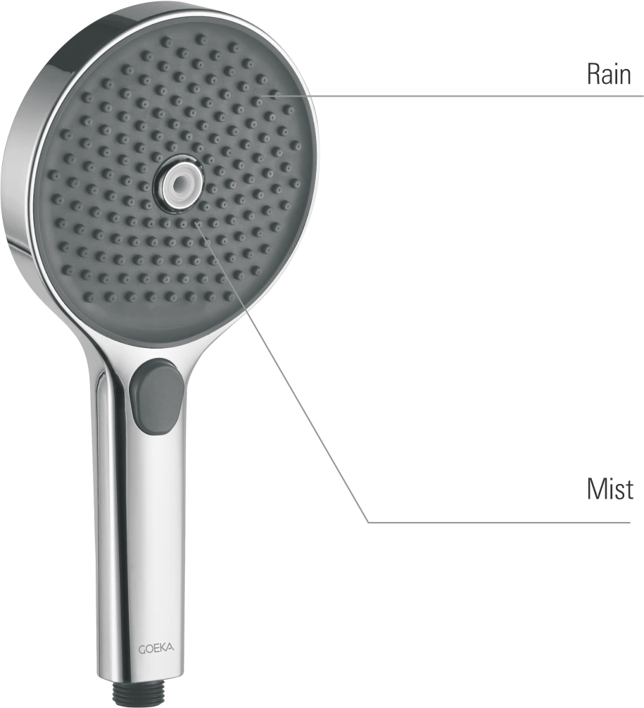Hand Shower Mars 5 Function with 1.5mtr SS Tube & Hook HF-501