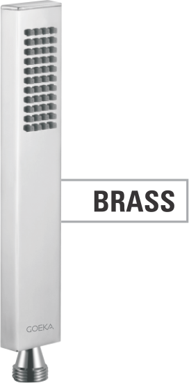 Recta Brass Hand Shower with 1.5mtr SS Tube & ABS Hook HS-S4