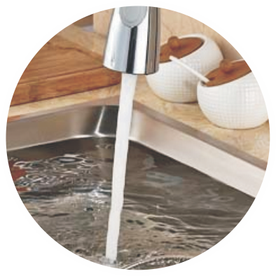 Sink Mixer with Flexible Pullout Spout KM-01