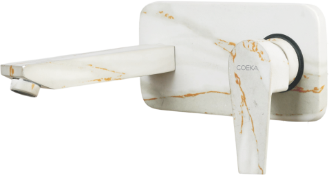 MARBLE Exposed Part of Single Lever Basin Mixer (Conc. body Wall Mounted) ML-9039
