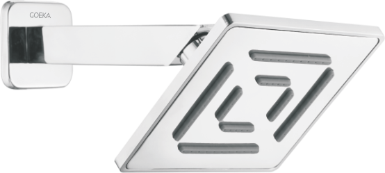 Drizzle Square Shower Only Shower  MZ-18 (100mm )