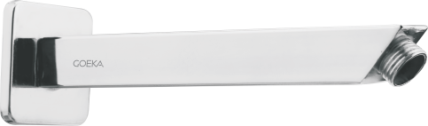 GOEKA 9 Inch SS 304 Square Shower Arm | Stainless Steel | Modern Design | Rust Resistant & Long Lasting