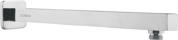 GOEKA 24 Inch SS 304 Square Shower Arm | Ultra Long Stainless Steel Arm | Modern Look | Strong & Rust Resistant