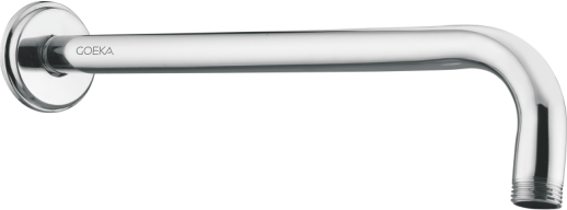 GOEKA 9 Inch SS 304 Square Shower Arm | Stainless Steel Build | Sleek Wall Mount | Durable & Rust Resistant
