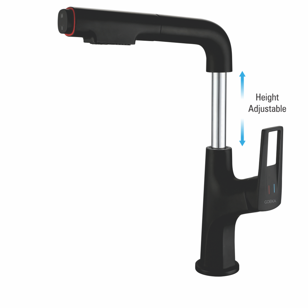 Kitchen Mixer Pullout Black Finish  SL-1004B