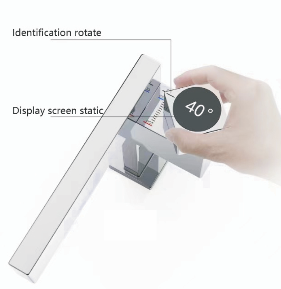 Single Lever Basin Mixer with LED Display SL-1005C