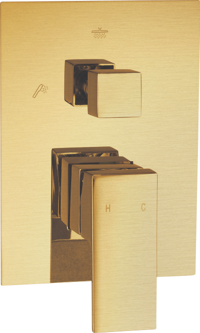 Two Way Diverter, 2 inlet Hot & Cold, 2 Outlet SL-1101 BG