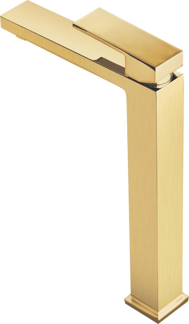 Single Lever Basin Mixer Tall Body (Brass)   SL-1103 BG
