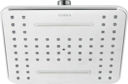 Qubix Shower Waterfall (Full Chrome) (Rubbit Technology) SQ-804 (200mm x 200mm)