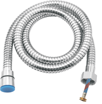 GOEKA Shower Tube 1 Mtr | SS 304 Flexible Hose with Nylon Braided Inner | Leak Proof & Long Lasting