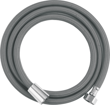 GOEKA PVC (C.P) Shower Tube 1.5 Mtr | Chrome Plated Flexible Hose | Lightweight & Leak Proof | Easy to Use