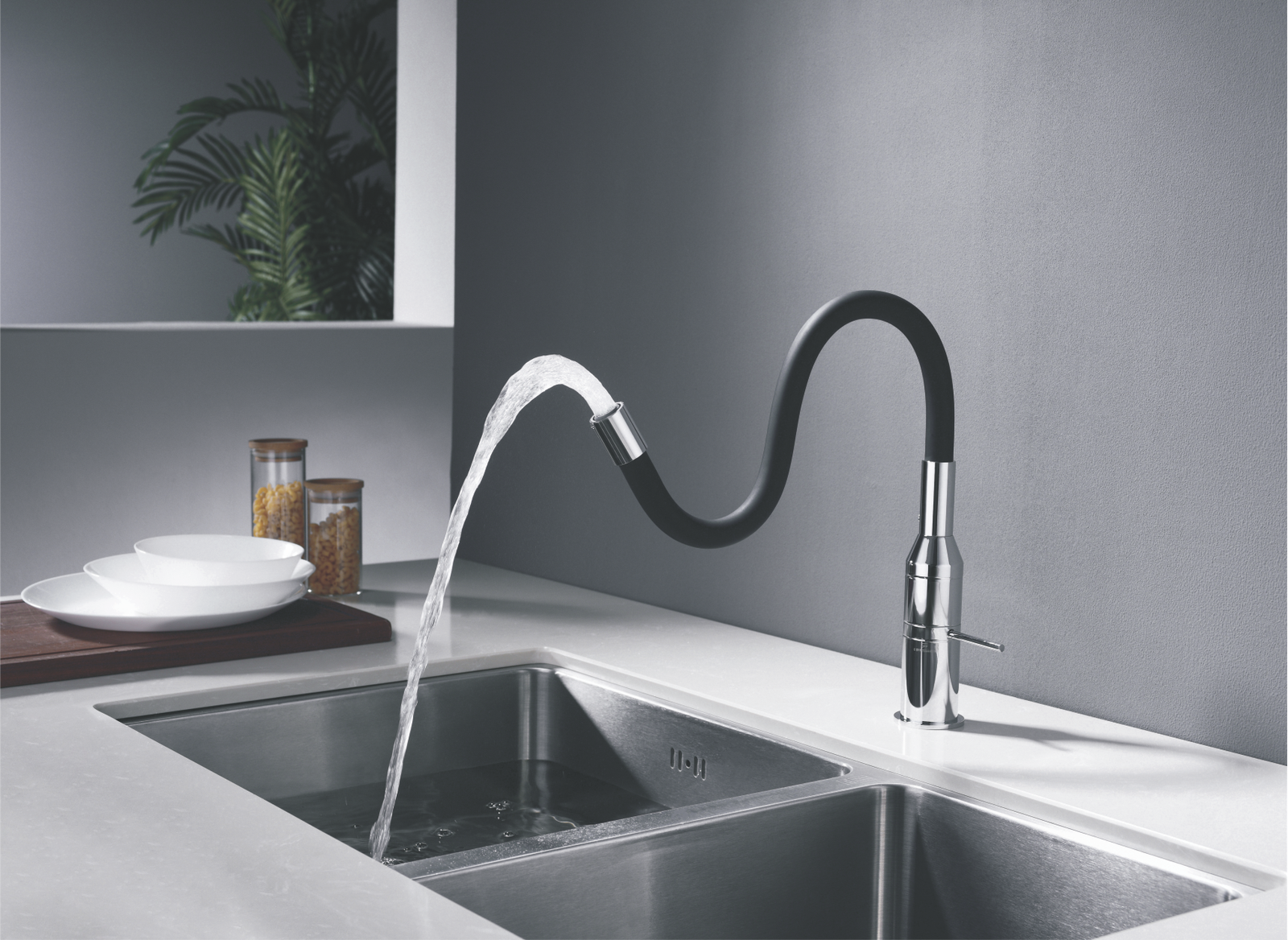 Kitchen Mixer with Flexible Spout  SL-1007