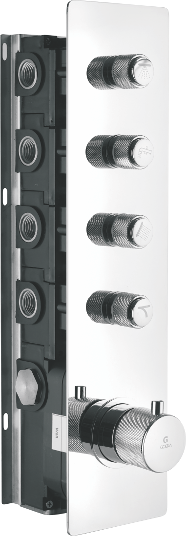 4 OUTLET WITH WATER FLOW CONTROL TDC-10 C