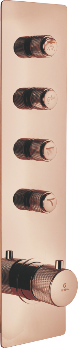 4 OUTLET WITH WATER FLOW CONTROL TDC-10 RG