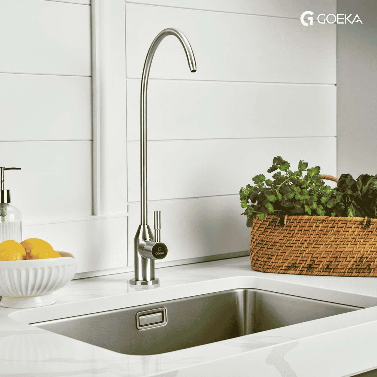 wall mount RO tap SS 304 stainless steel