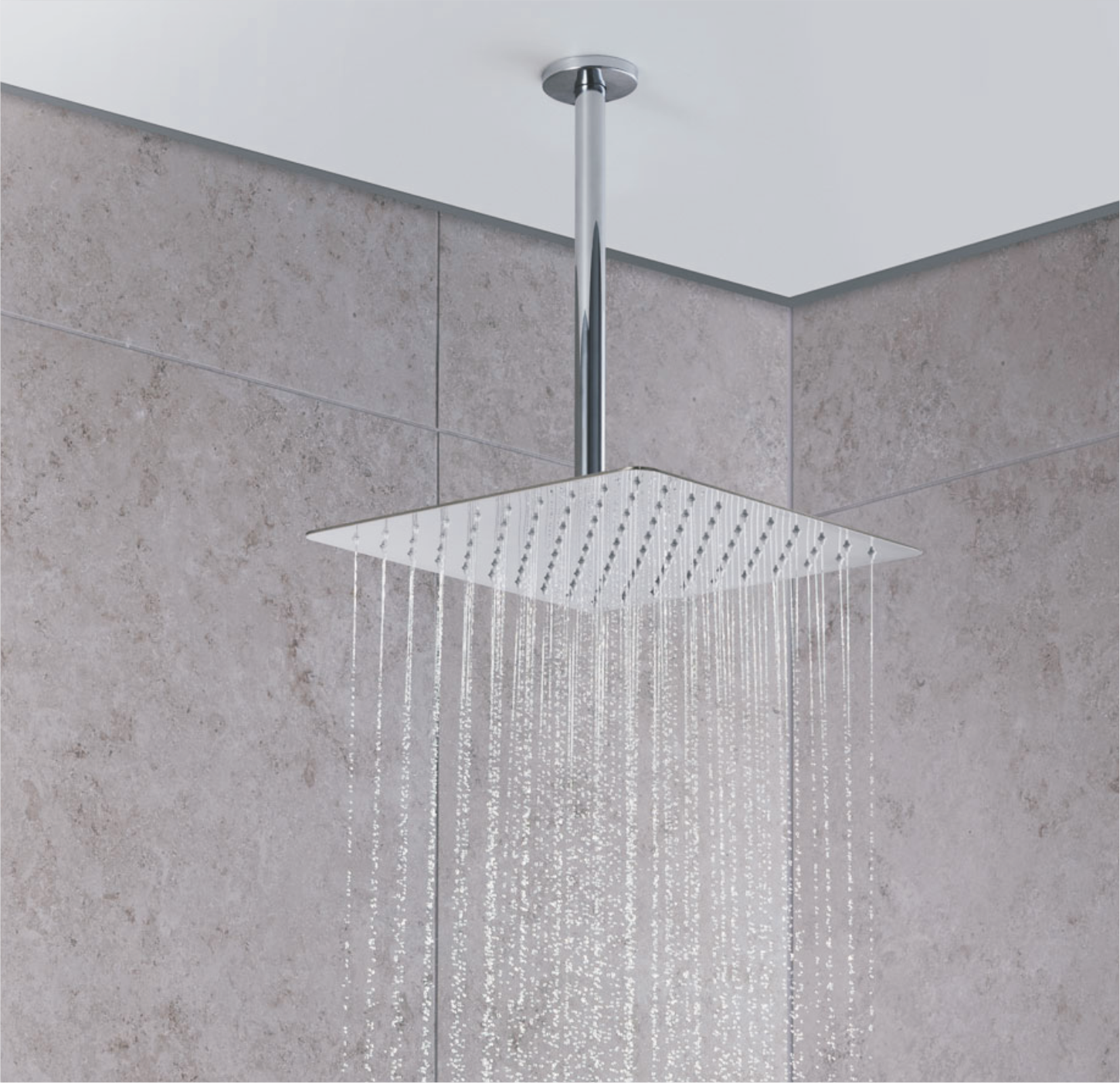 Ultra Slim (SS 304) Y-2033 Chrome ( 500x500mm)