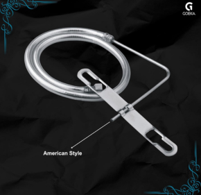 Toilet Seat/Commode Jet Spray (American Type) 24-in |