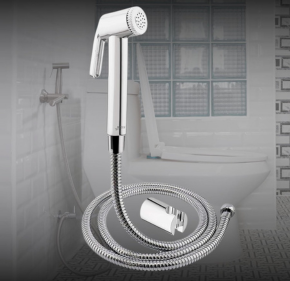 Classic Chrome Health Faucet with 1mtr SS Tube & ABS Hook
