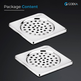 SS Lock Grating Square 5”x5”