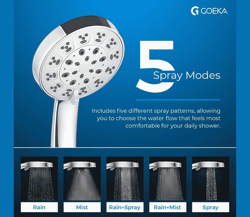 hand shower for bath