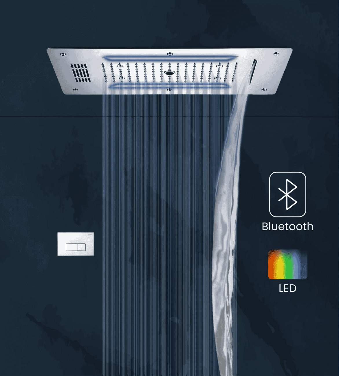 Luxury Ceiling Shower Head