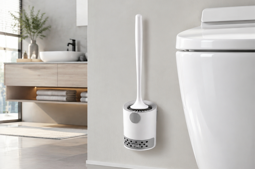 BRUSH WITH HOLDER