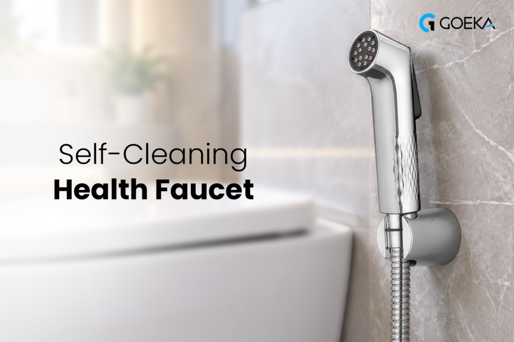 self cleaning health faucet